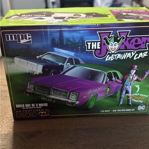 MPC The Joker Getaway Car Model Kit 1/25 scale glue together kit